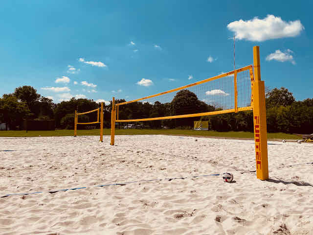 Beachvolleyball Funtec - neue Anlage TVE Köln