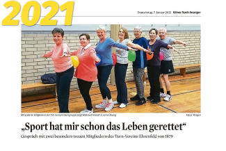 "Sport hat Leben gerettet"