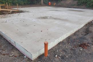 Turn-Verein-Ehrenfeld Vereinsheim Bodenplatte