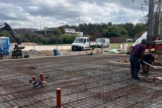 Turn-Verein-Ehrenfeld Vereinsheim Baustelle