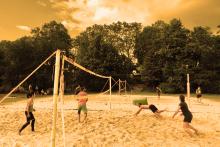 Beachvolleyball Training TVE