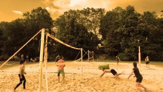 Beachvolleyball Training TVE